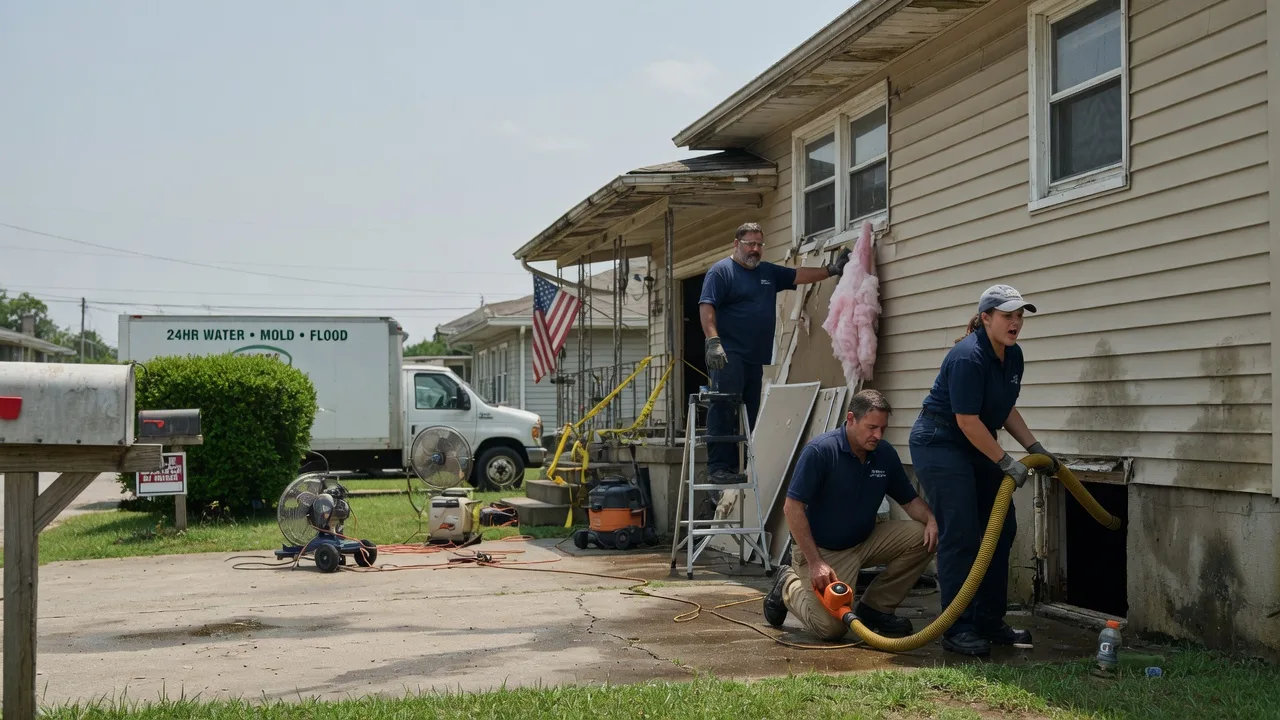 Water Damage Repair in Pittsfield, PA near me